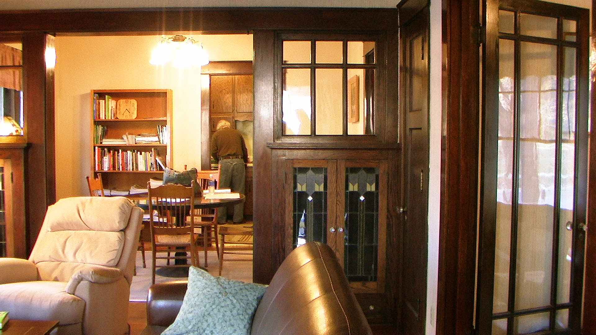 Historic interior of a Hermann Homes property